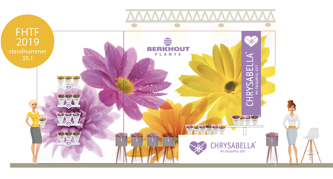 berkhout chrysabella FloraHolland Trade Fair 2019 stand